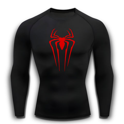 Long sleeve red Spiderman